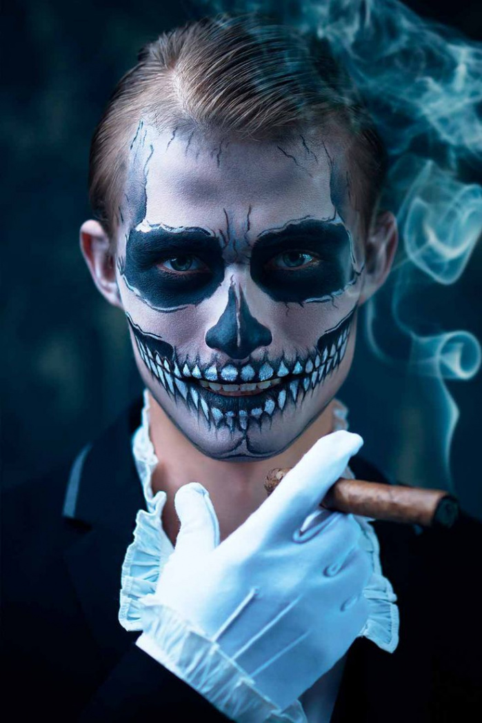 Top  Spine-Chilling Halloween Makeup Ideas for Men  Halloween