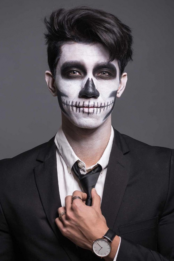 Top  Spine-Chilling Halloween Makeup Ideas for Men  Zombie