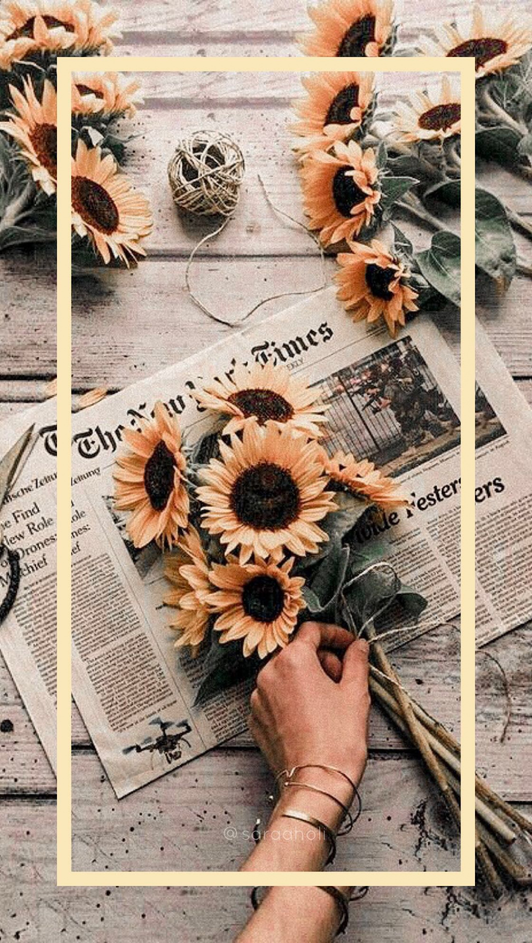 Wallpapers  Aesthetic iphone wallpaper, Sunflower wallpaper