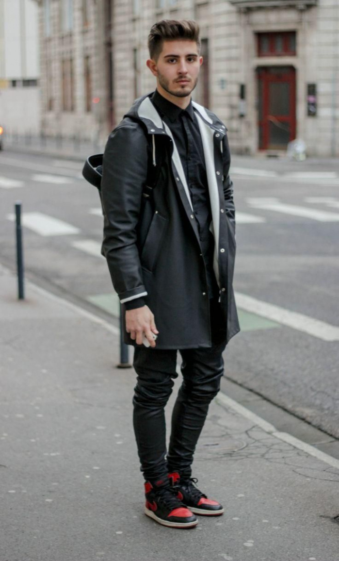 Ways to Wear: Air Jordan  Bred  Winter outfits men, Sneakers