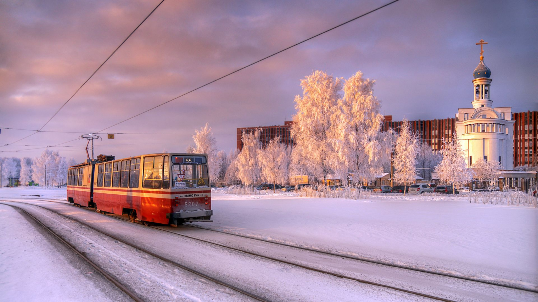 Winter in St Petersburg, Russia [x] • /r/wallpapers