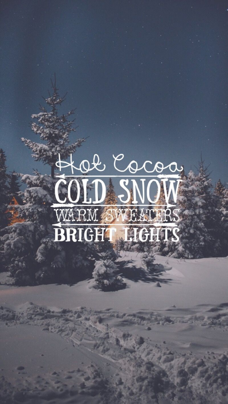 Winterstruck/#december #quote #background #wallpaper #myedits