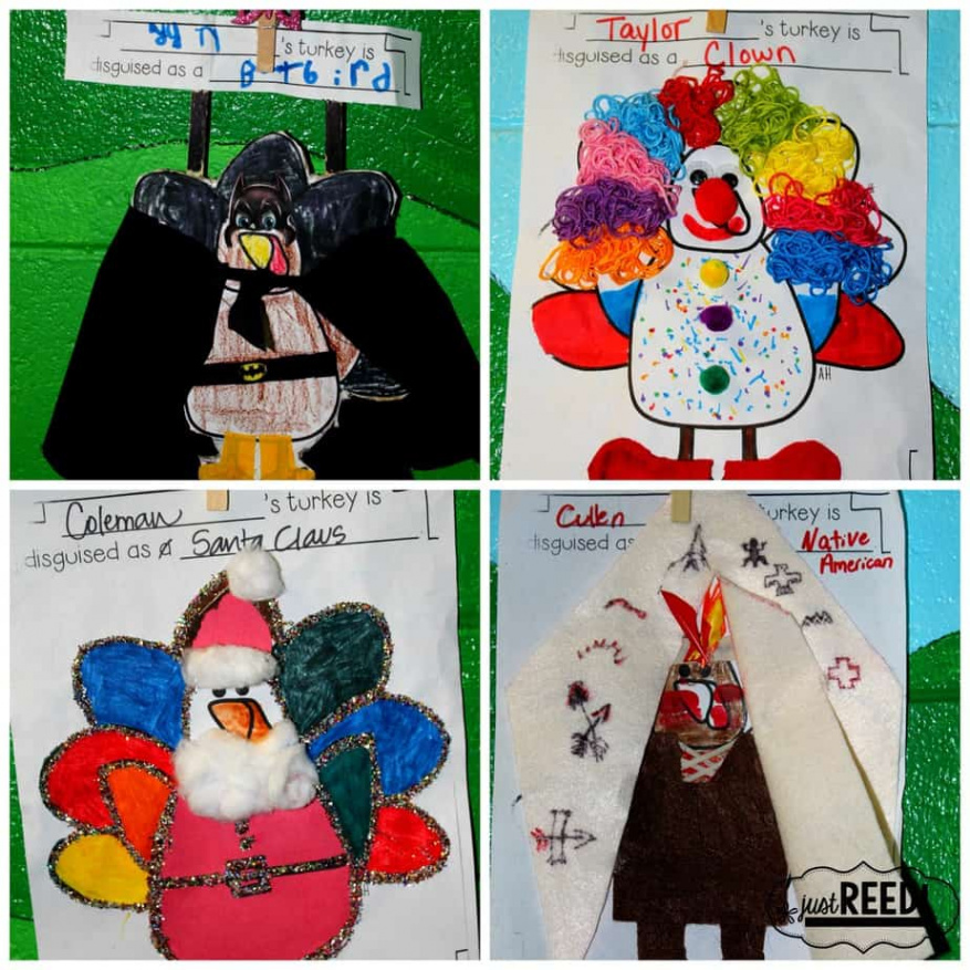 Adorable Turkey in Disguise Project Ideas  Just Reed & Play