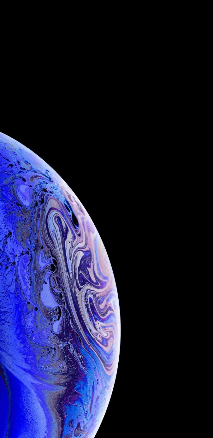 AMOLED Iphone X Planet Wallpaper  Galaksi duvar kağıdı, Uzayın