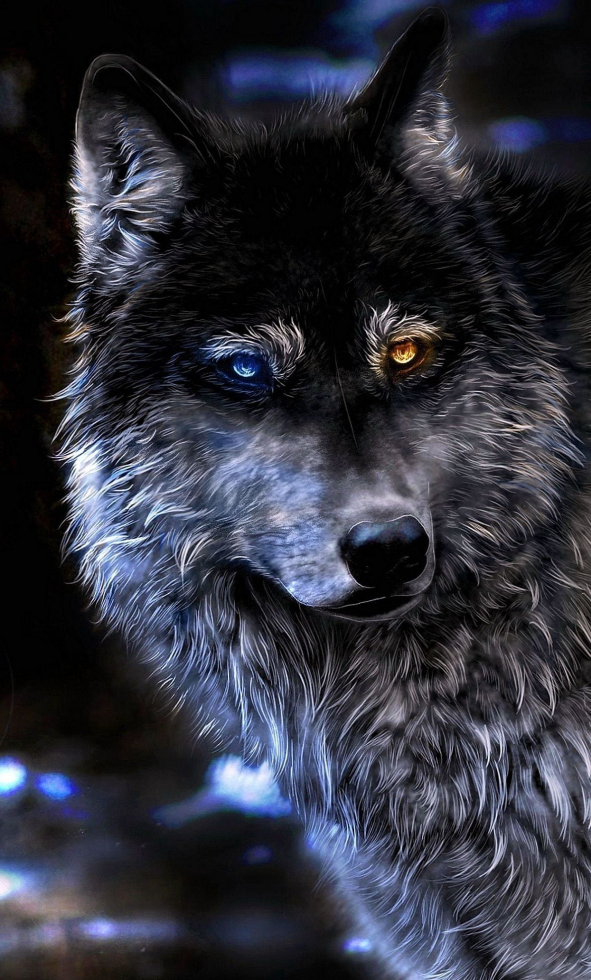 Angry Wolf Wallpapers K iPhone #Angry #Wolf #Wallpapers #K