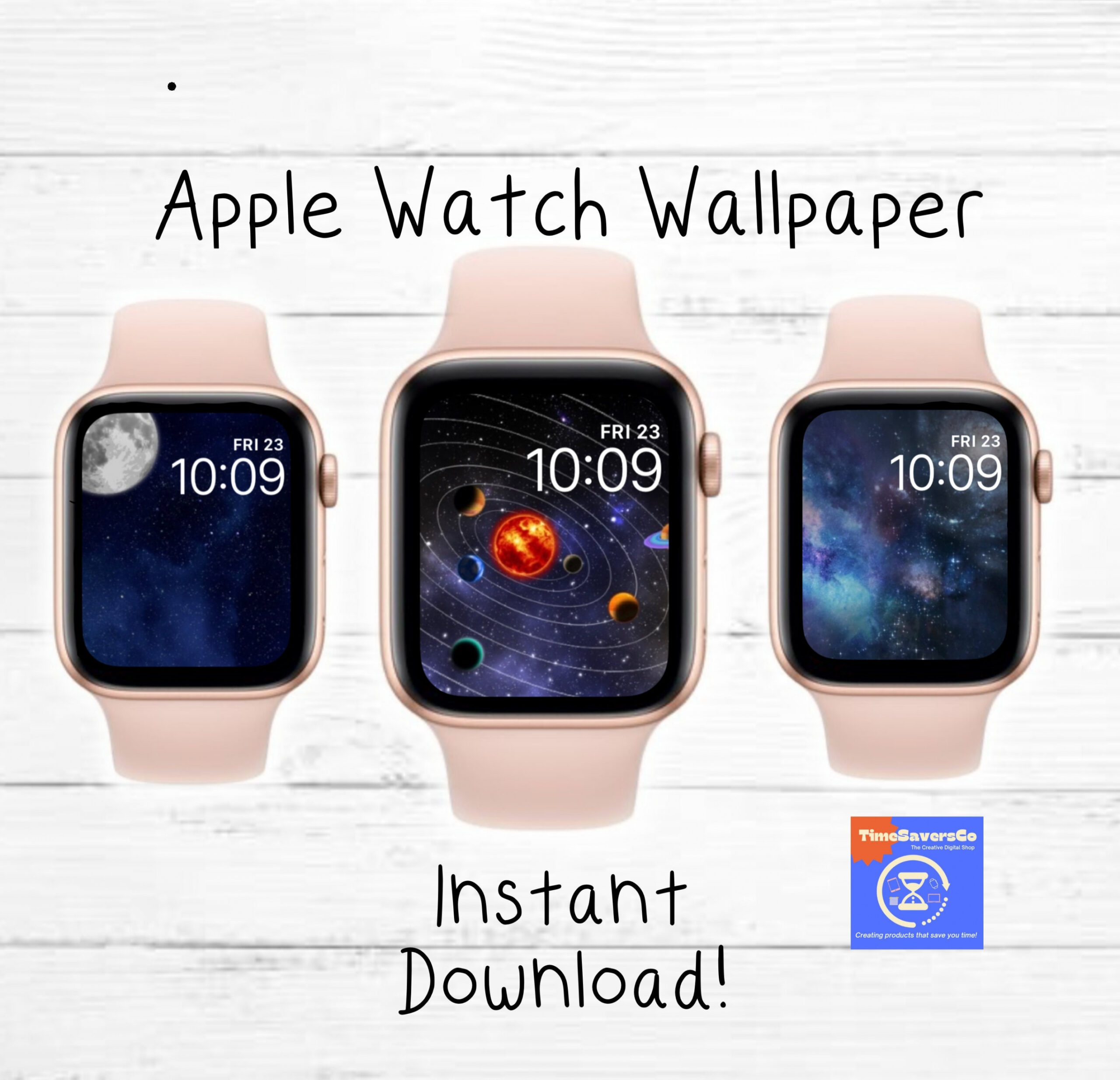 Apple Watch Wallpaper Space Wallpaper Apple Watch Face Set - Etsy