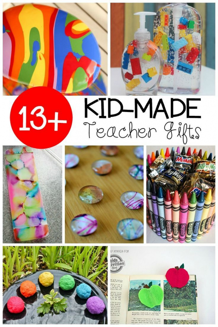 Awesome Kid-Made Gifts for Teachers  Teacher appreciation gifts