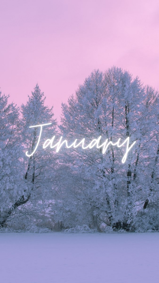 Beautiful January Wallpapers – Rachel Vince  January wallpaper