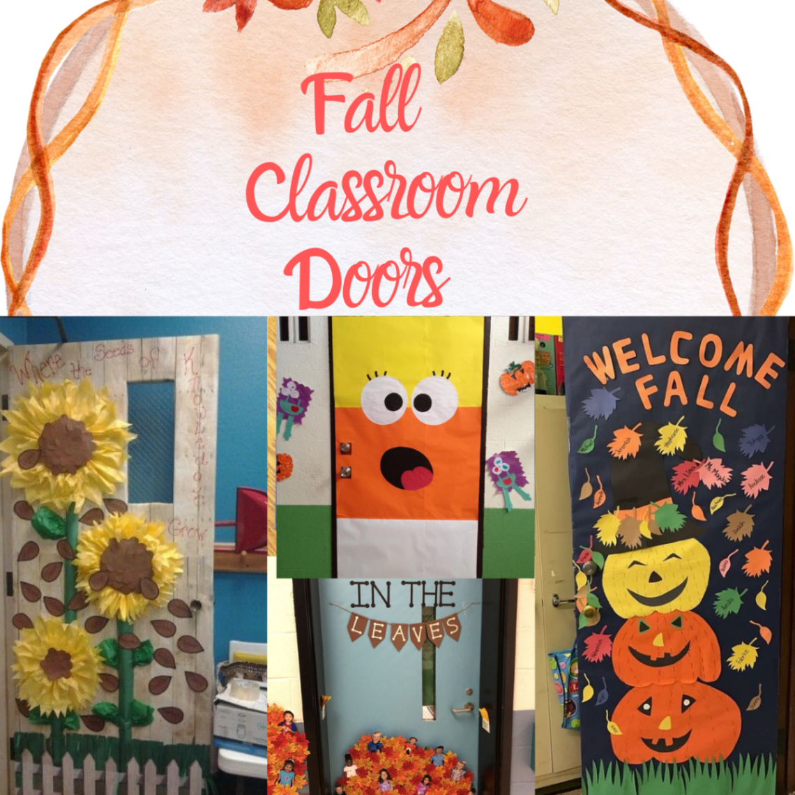 + Best DIY Fall Classroom Door Ideas for  - FeltMagnet