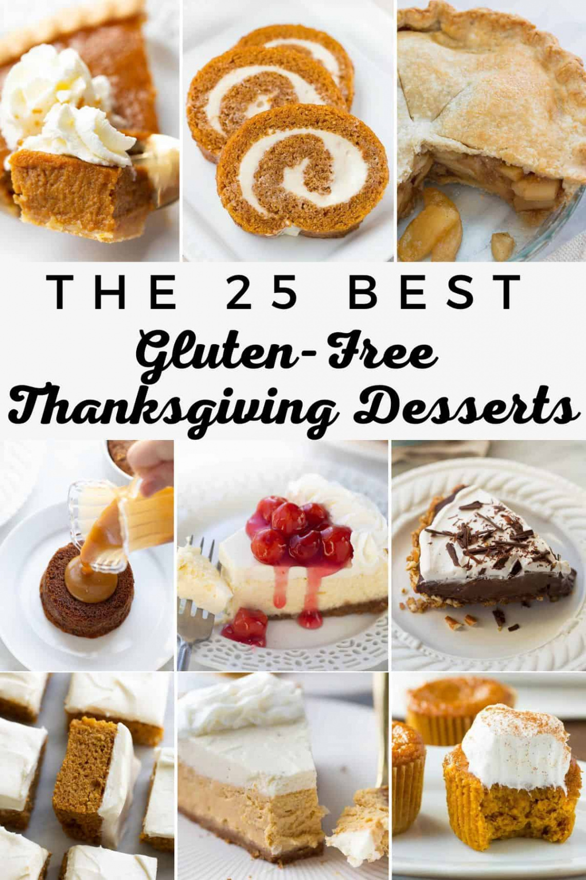 BEST Gluten-Free Thanksgiving Desserts - Meaningful Eats