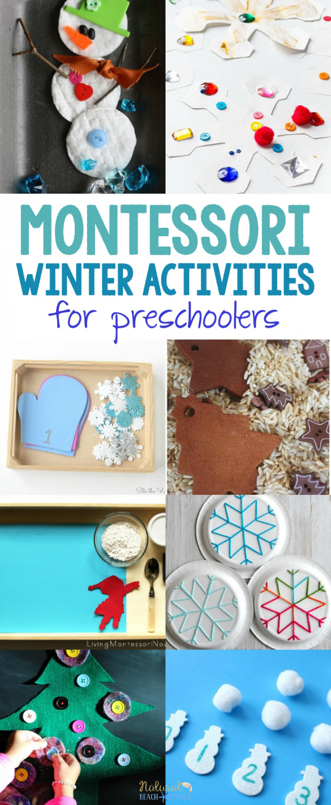 + Best Montessori Winter Activities for Preschool and