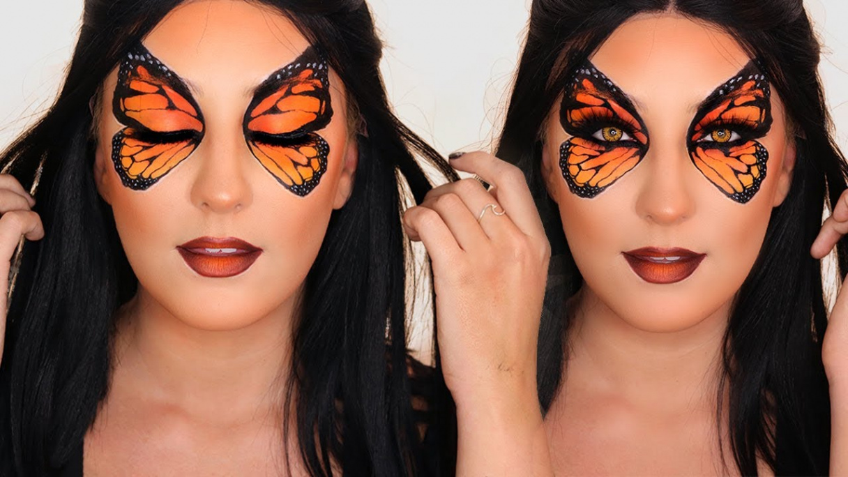 BUTTERFLY MAKEUP TUTORIAL  Glamnanne