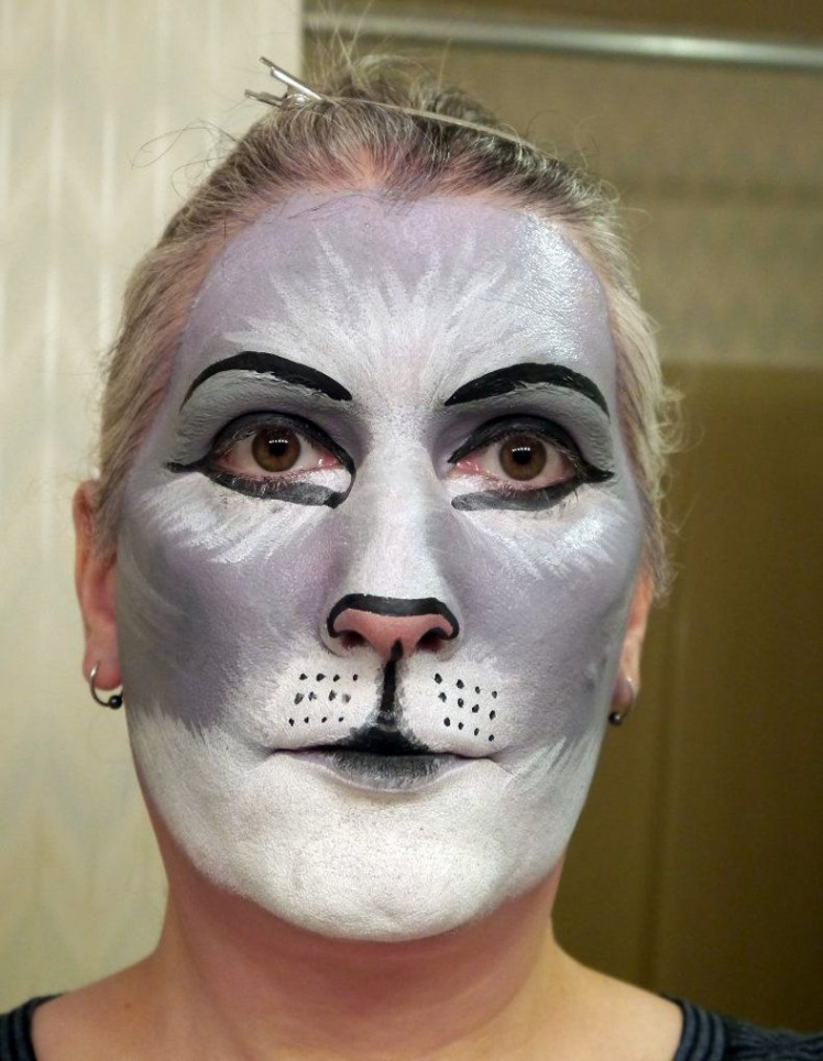 Cat makeup, Nose makeup, Makeup