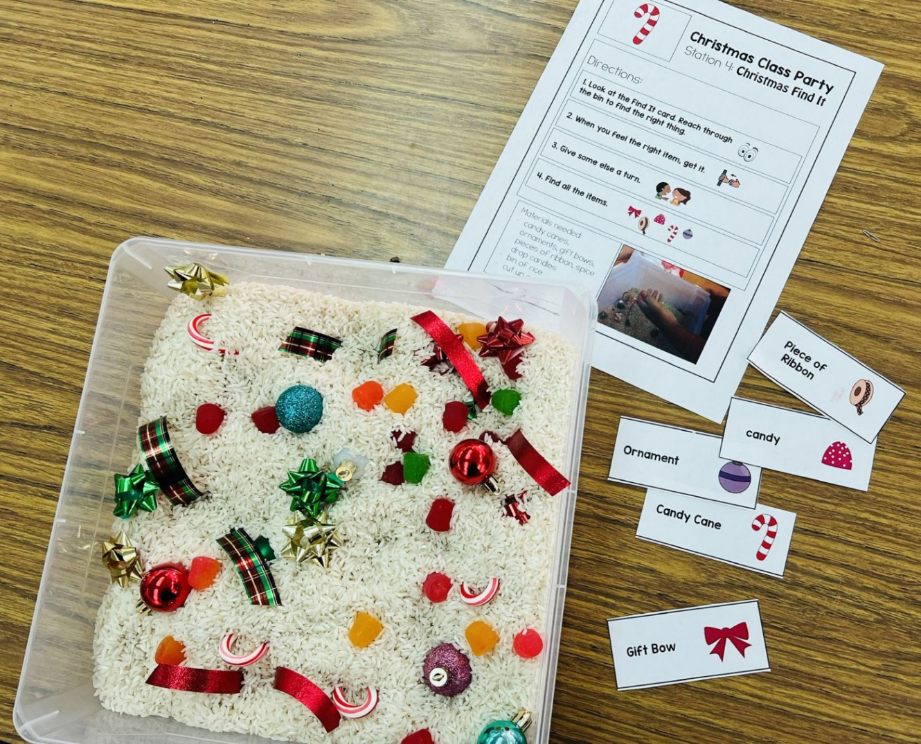 Christmas Class Party Setup Kit - The Autism Helper