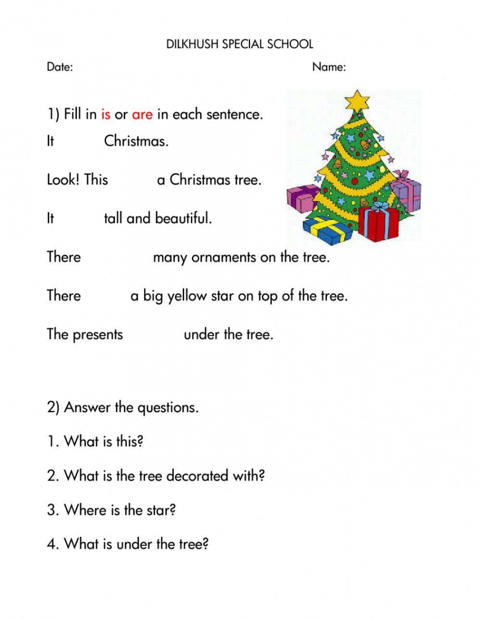 Christmas grammar worksheet  Live Worksheets