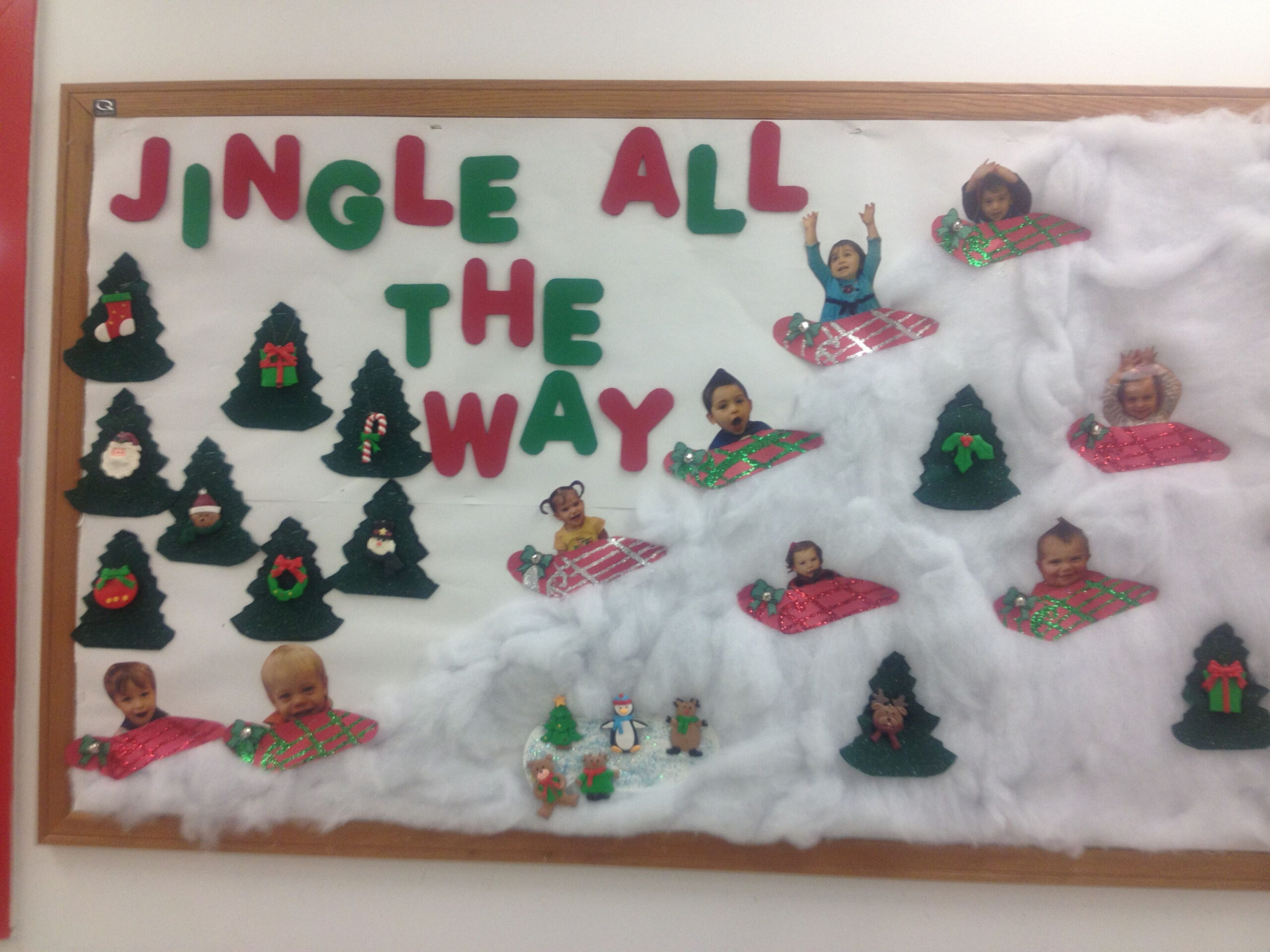 Christmas toddler bulletin board  Toddler bulletin boards