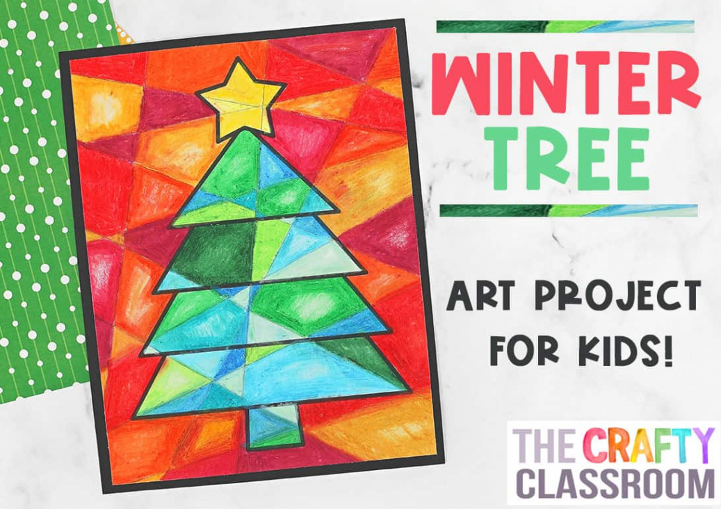 Christmas Tree Art - The Crafty Classroom