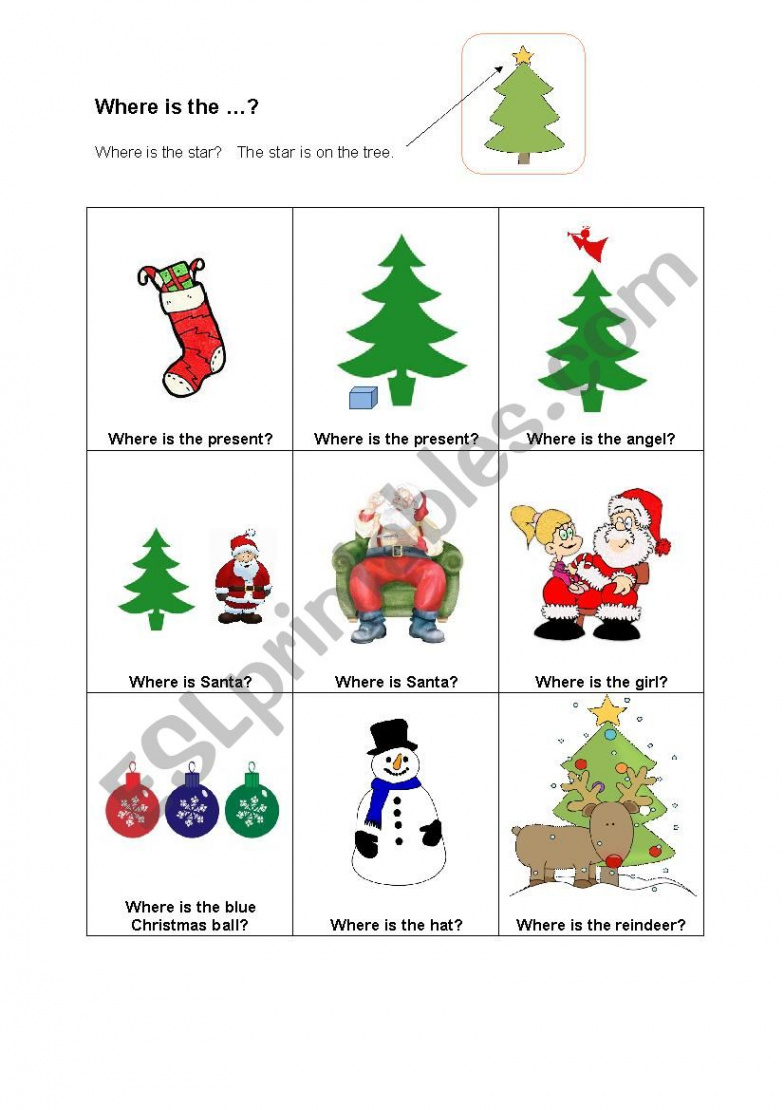 Christmas Worksheet Beginners - ESL worksheet by Bai Mei Ling