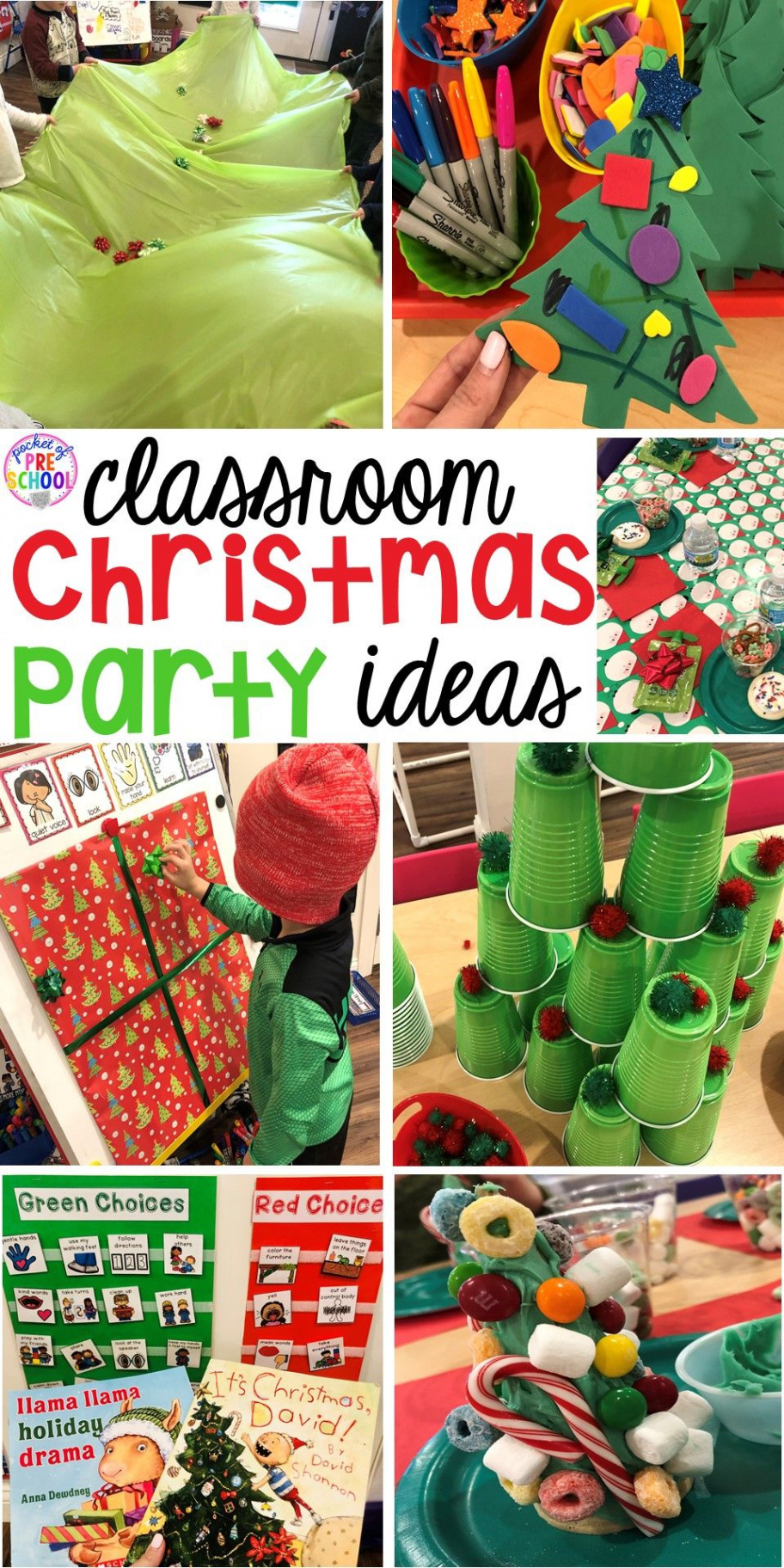 Classroom Christmas Party - Pocket of Preschool in   School