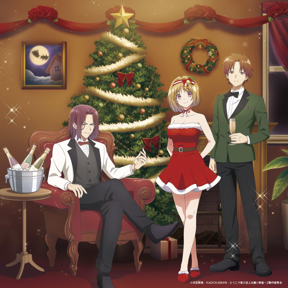 Classroom of the ELite Season  Christmas Visual! : r/anime