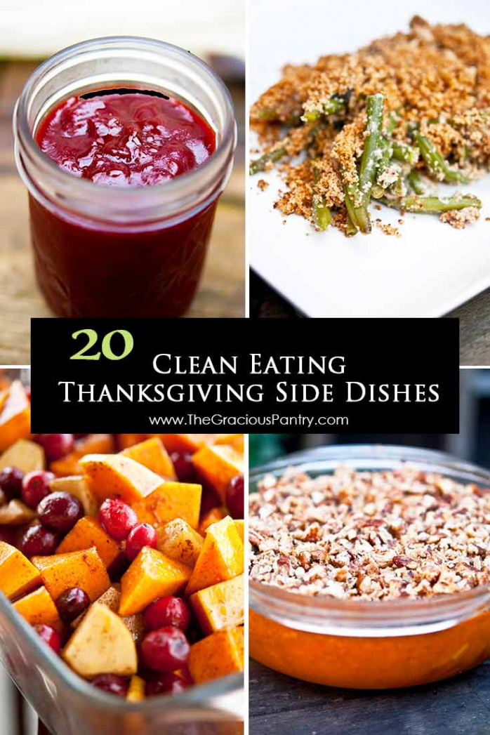 Clean Eating Thanksgiving Side Dishes -