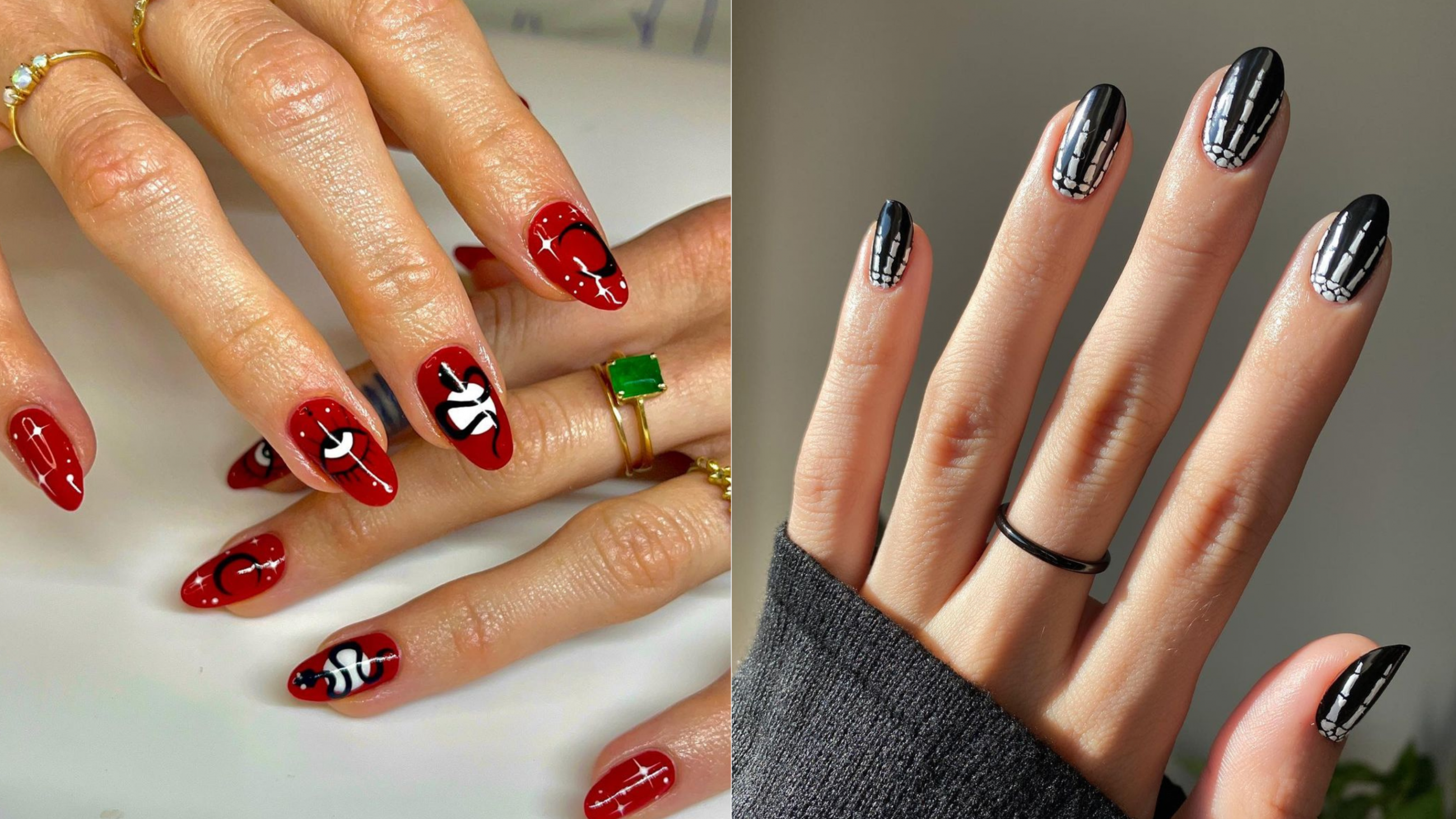 Cool Halloween Nails Art Design Ideas for   Glamour