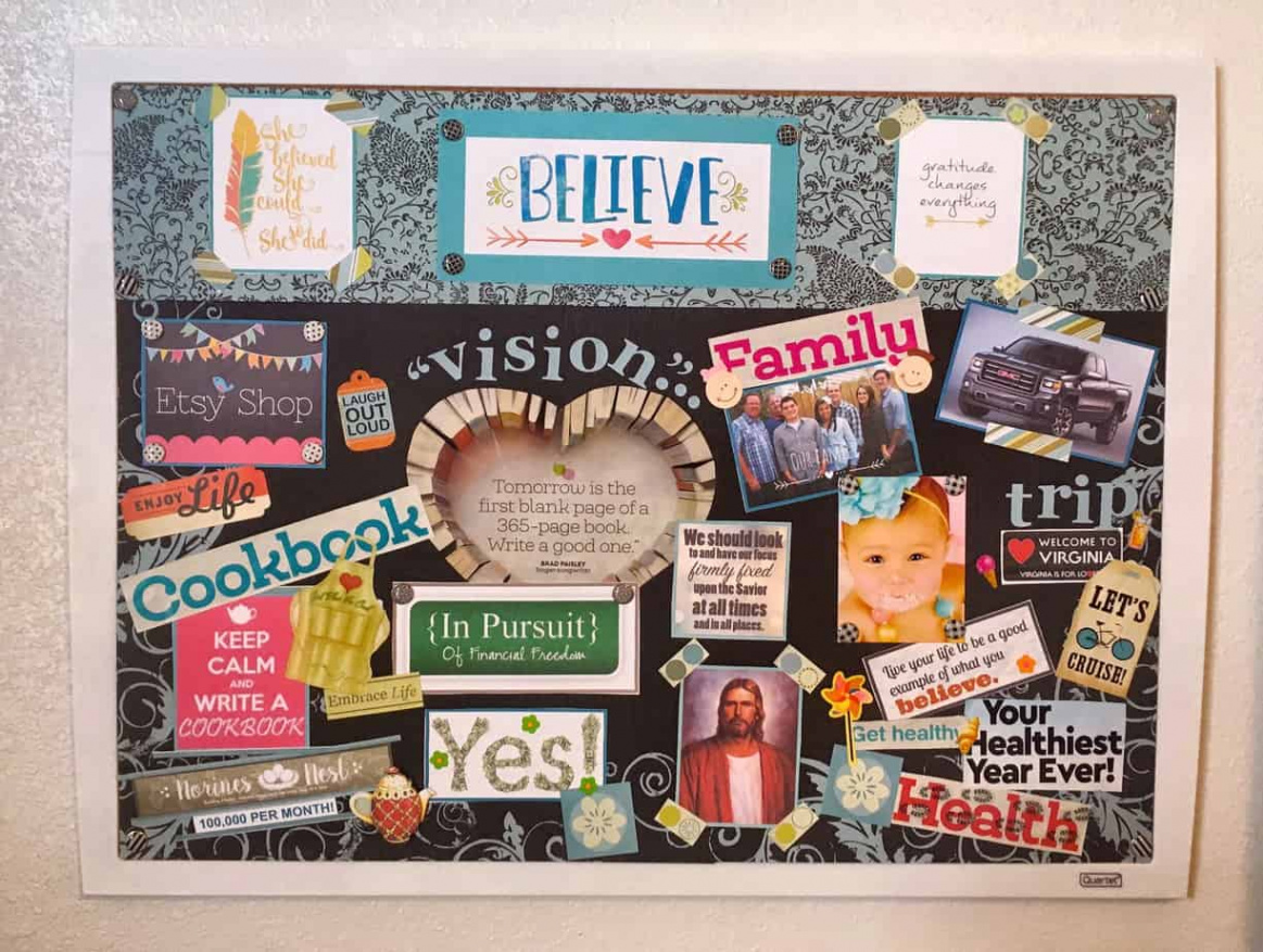 Creating a Vision Board  Norine