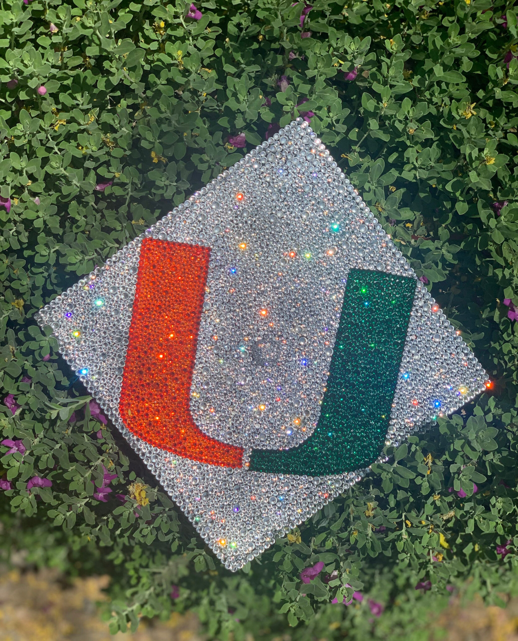 Custom Rhinestone Graduation Cap - Etsy