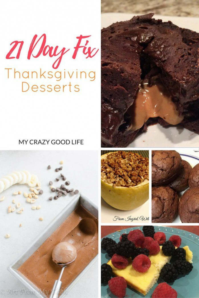 Day Fix Thanksgiving Dessert Recipes   day fix desserts