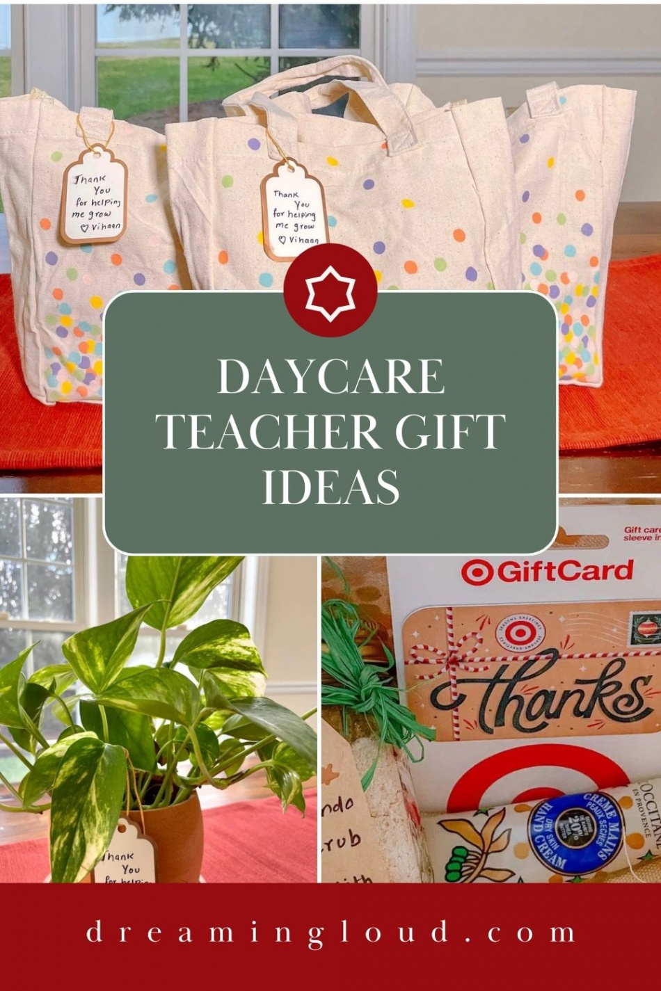 Daycare Teacher Gifts Ideas - Daycare Teacher Gift Ideas