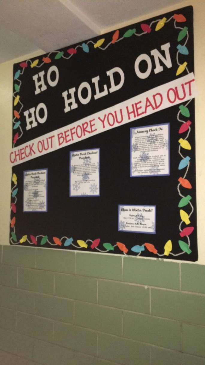 December Bulletin Board