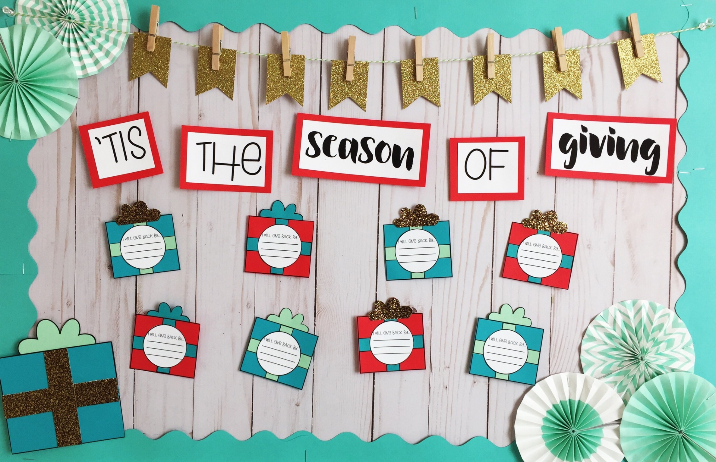 December Bulletin Board Ideas — The Designer Teacher