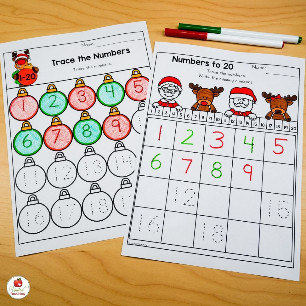 December Worksheets for Kindergarten: Fun and Easy to Use