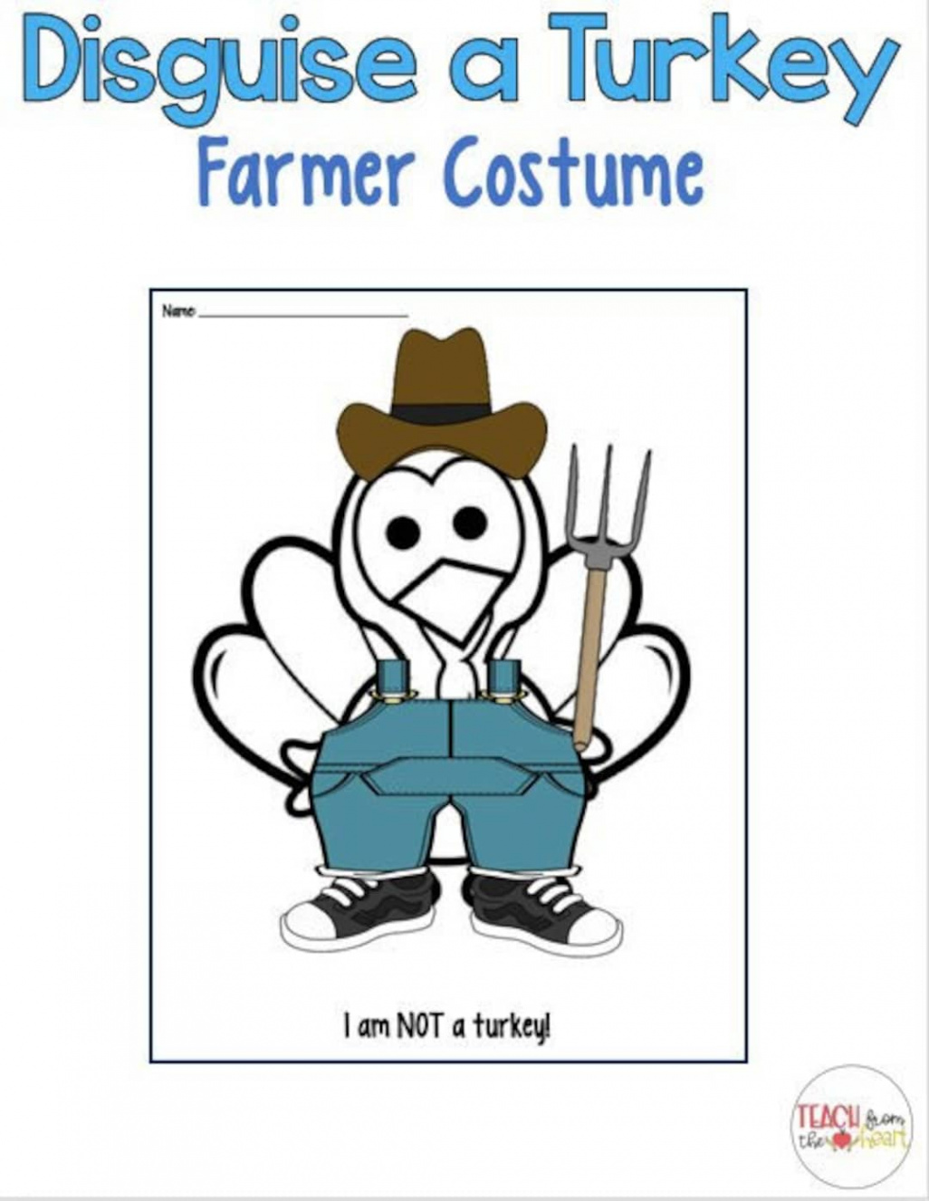 Disguise a Turkey farmer Costume - Etsy