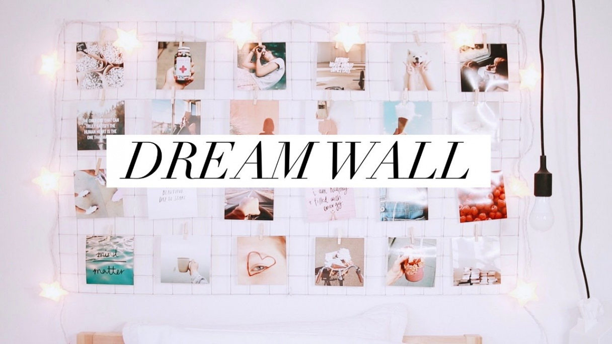 DIY Vision Board / Dream Wall✨ #nuyu  Vision board diy, Vision wall ideas,  Dream wall