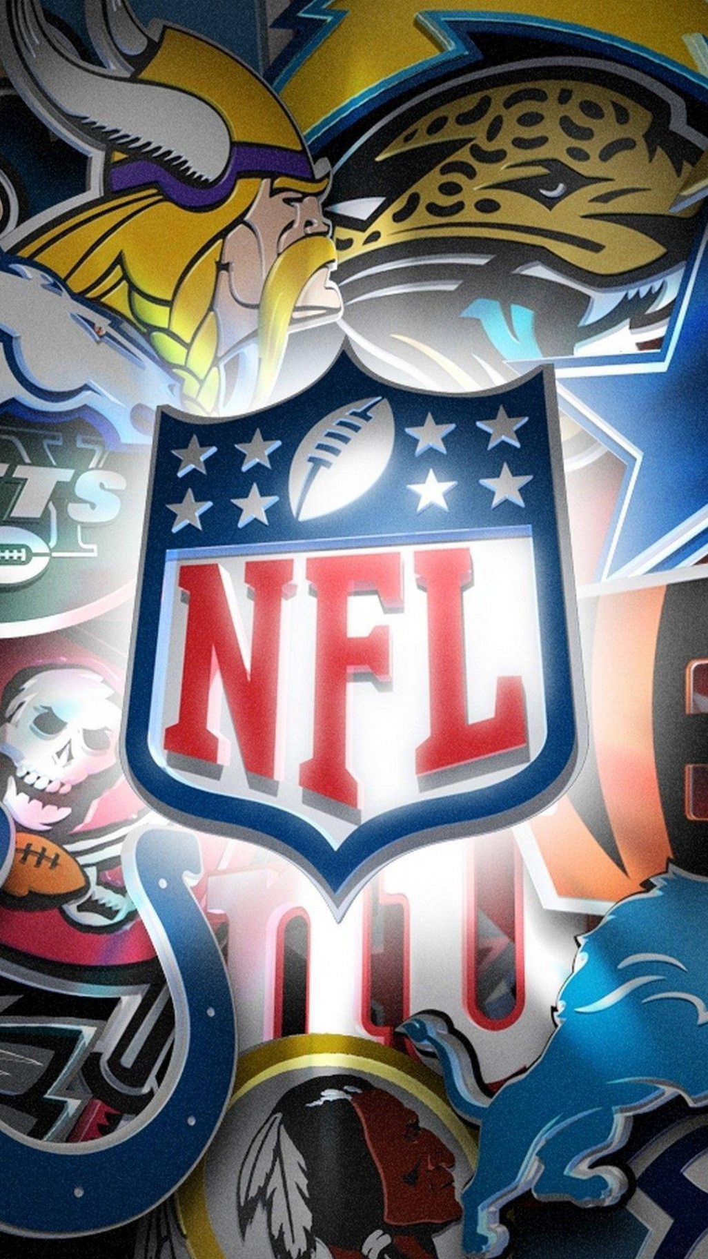 Download Team Logos NFL iPhone Wallpaper  Wallpapers