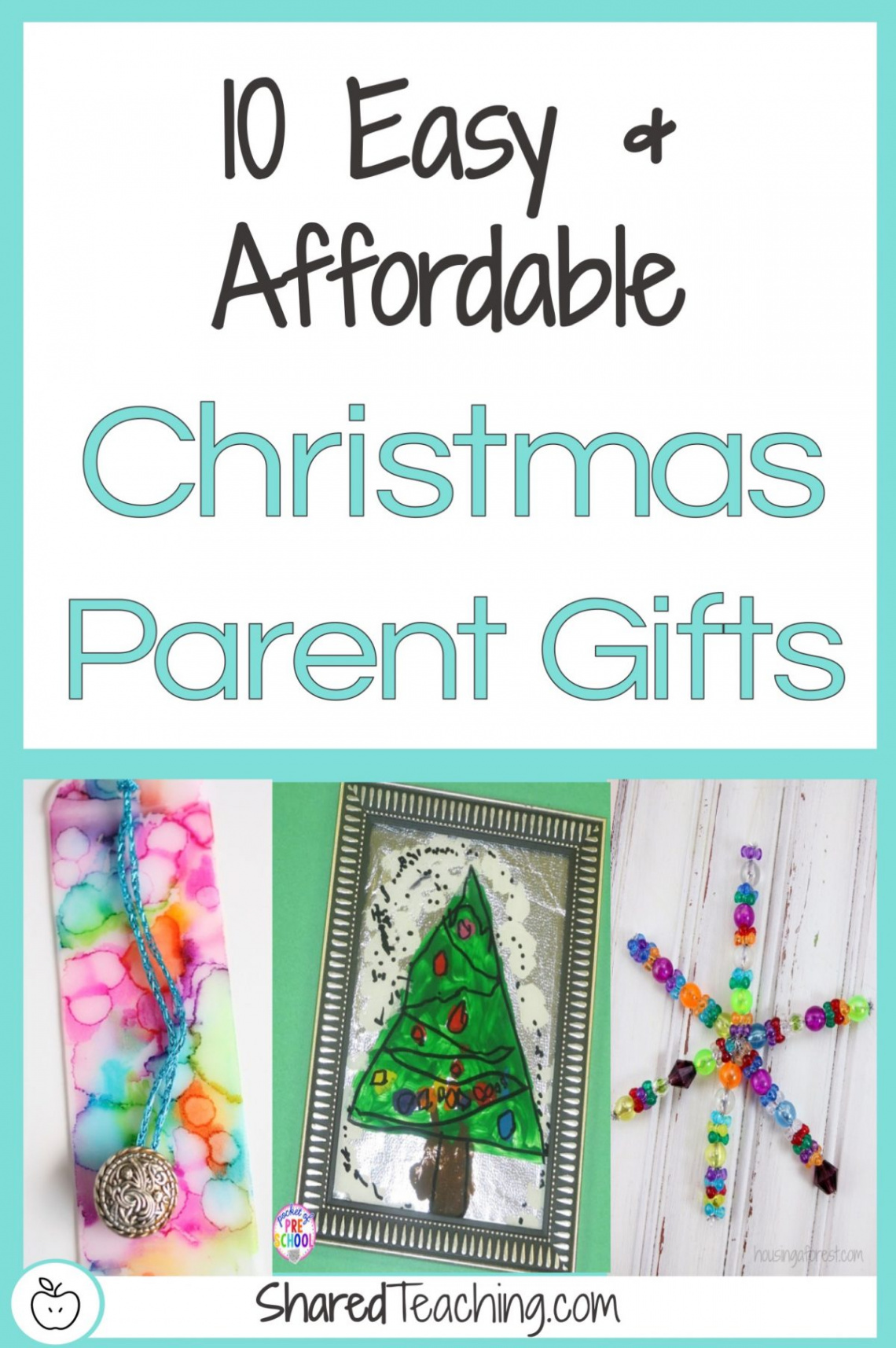 Easy and Affordable Christmas Gifts for Parents - Shared Teaching