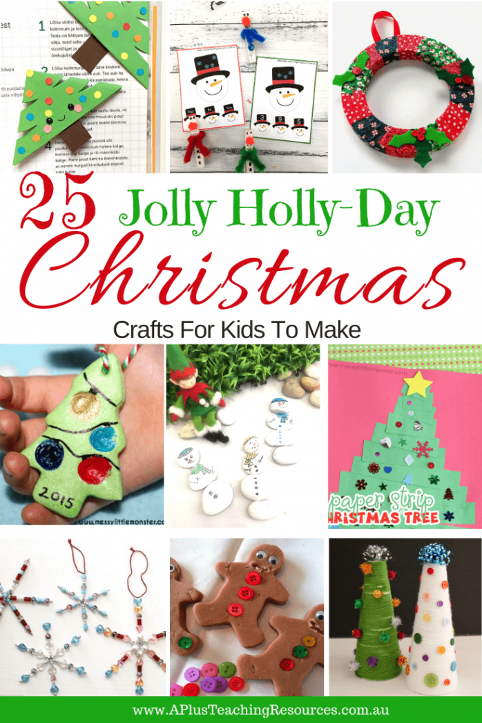 Easy Christmas Classroom Crafts For Kids  A Plus Teaching Resources