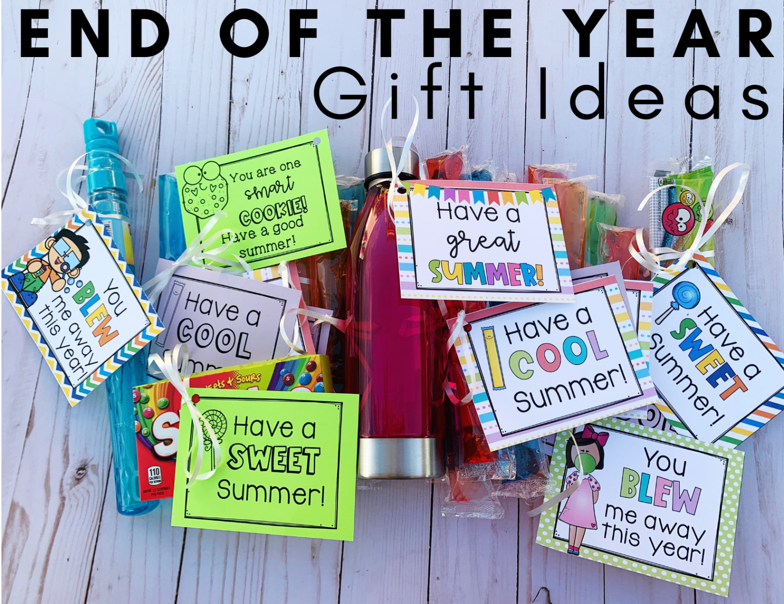 End of the Year Gift Ideas for Students - Giving Grace Teaching