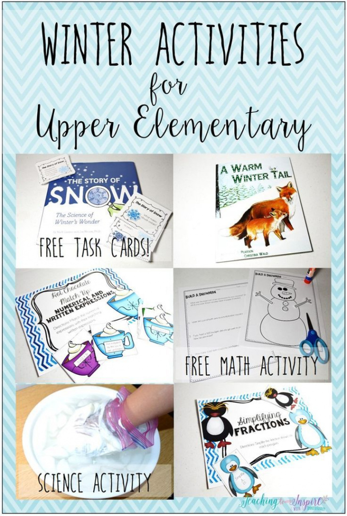 Engaging Winter Activities for Upper Elementary Students