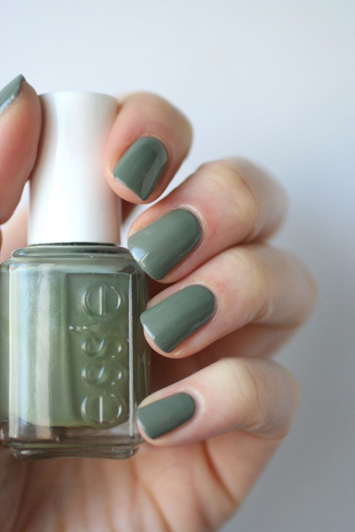 Essie Sew Psyched  November nails, Pretty nails, Nail colors