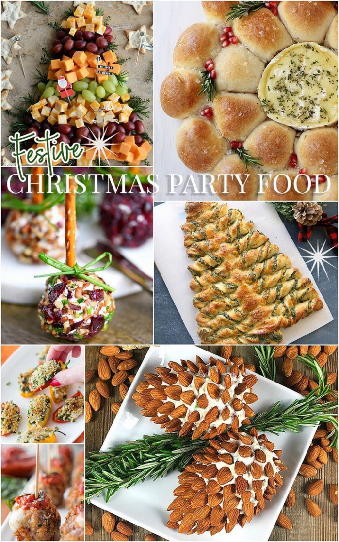 Festive Christmas Party Food Ideas  Holiday party foods