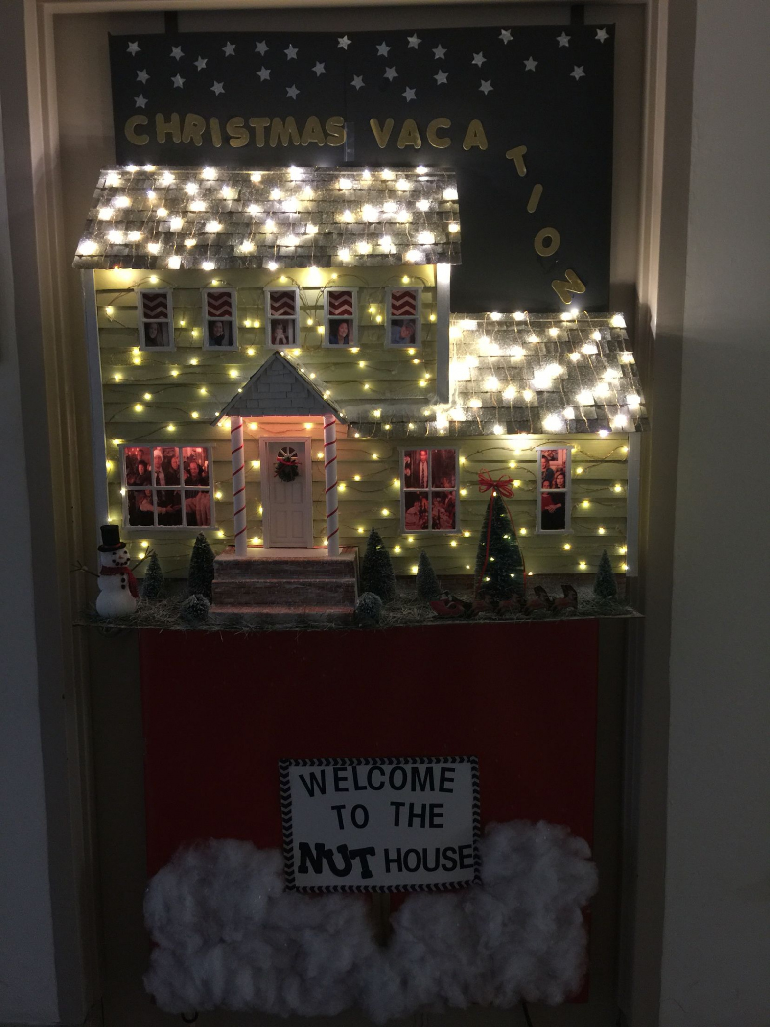 Festive Door Decor: Griswold