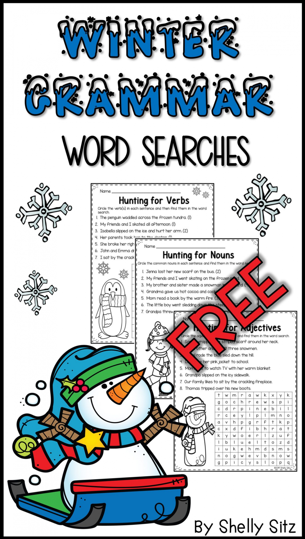 FREE and Fun Winter Activities Made For The Classroom - Smiling