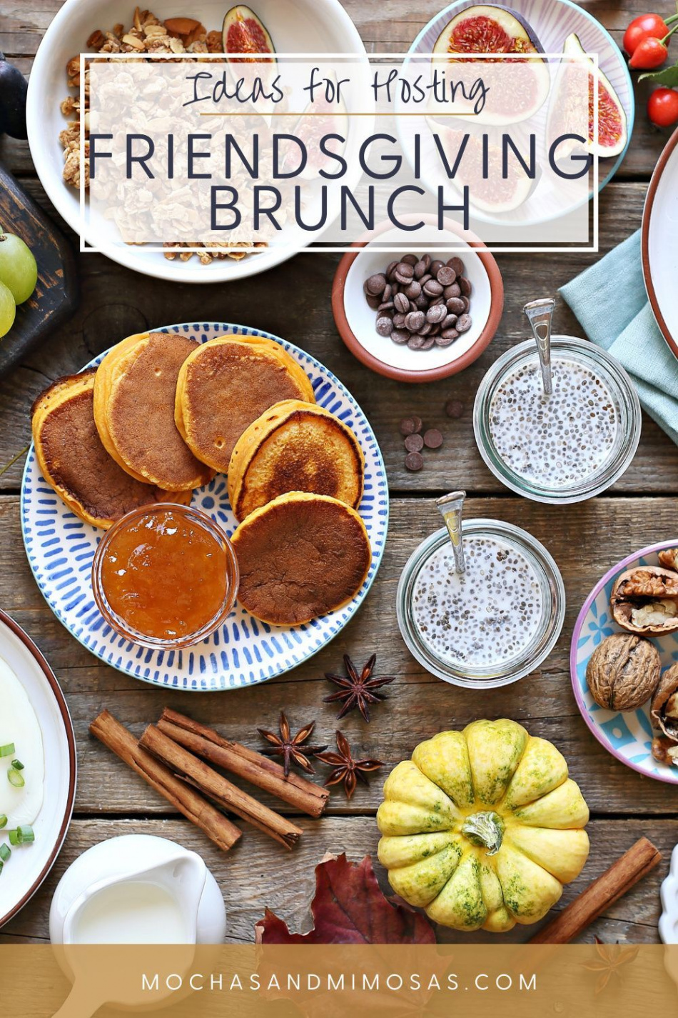 Friendsgiving Brunch Ideas  Friendsgiving food, Thanksgiving