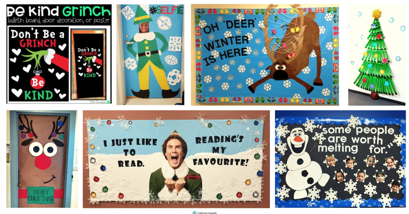 Fun Holiday Bulletin Boards