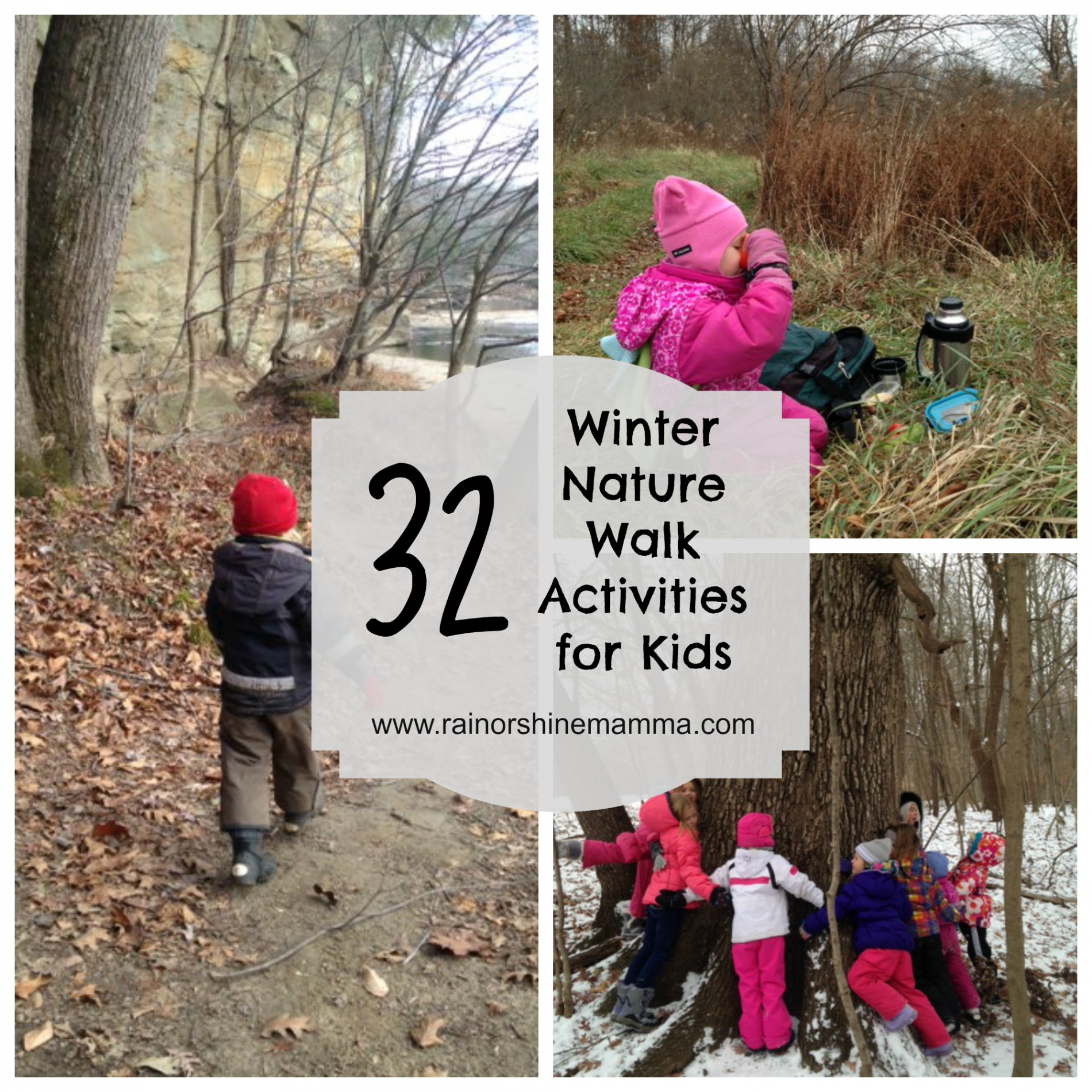 Fun Winter Nature Walk Activities for Kids - Rain or Shine Mamma