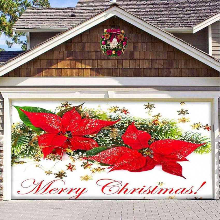 Garage Door Christmas Decoration Christmas Decoration Garage Door