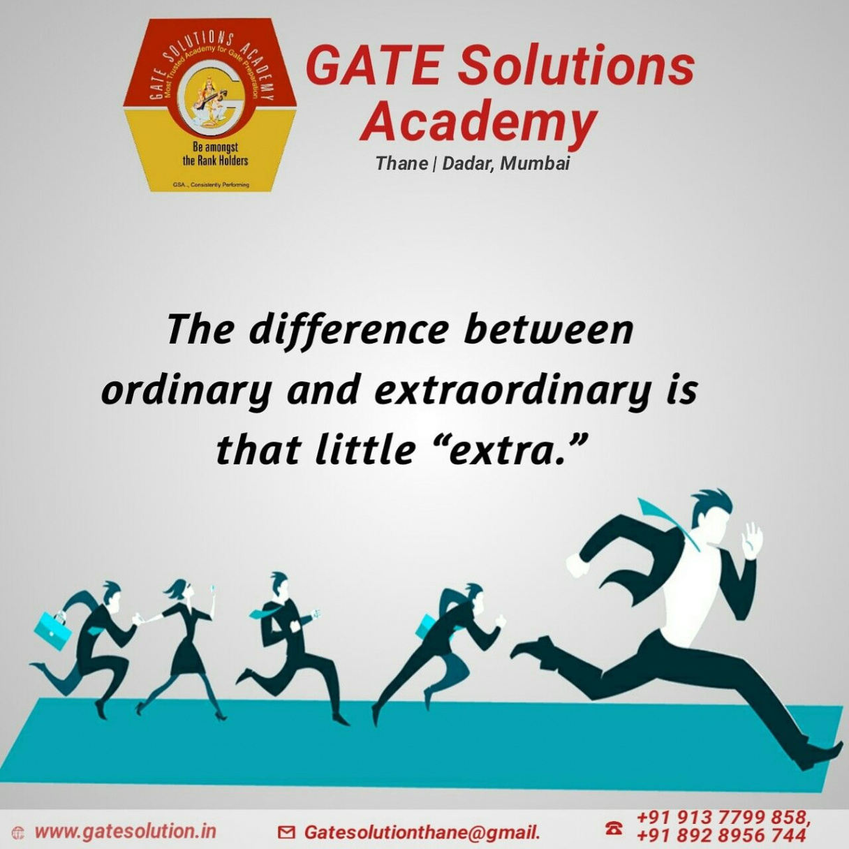 GATE Exam Motivational Quotes - GATE Solution Academy  Exam