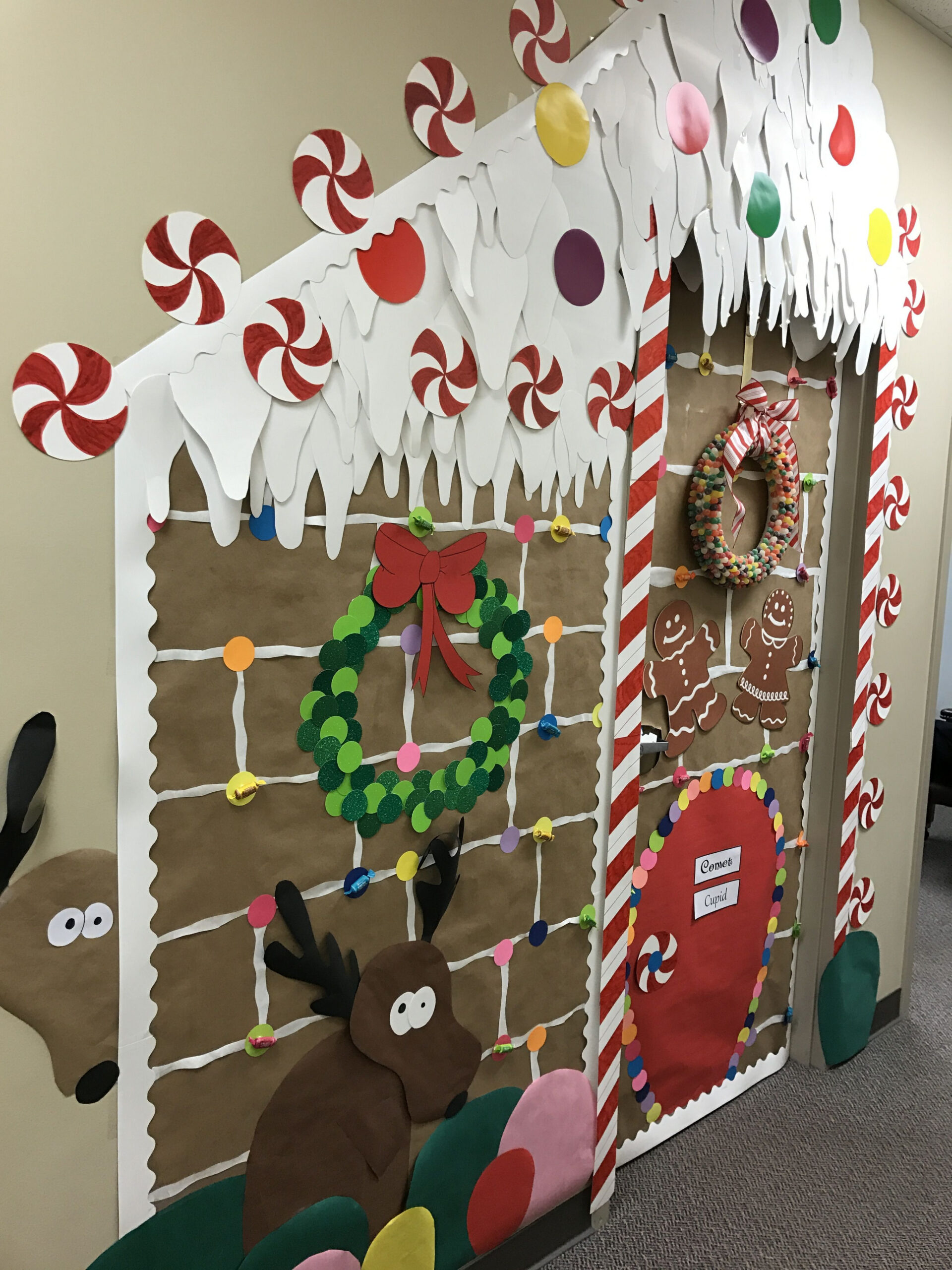 Gingerbread house door! For Work. For School